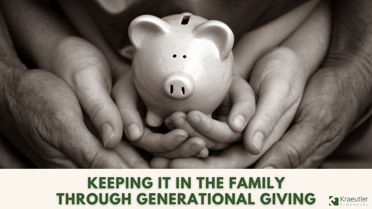 FAMILY WEALTH TRANSFER PLANNING: KEEPING IT IN THE FAMILY THROUGH GENERATIONAL GIVING