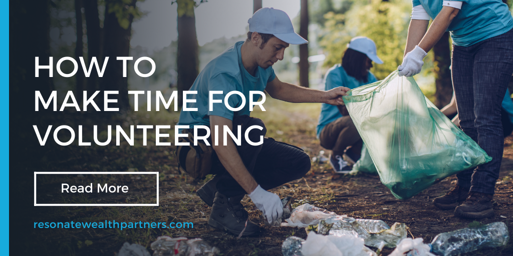 How to Make Time for Volunteering