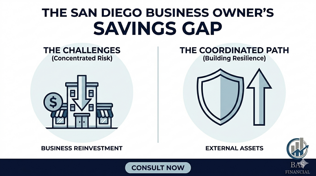 The Business Owner's Retirement Blind Spot: Why Your Company May Not Be Enough