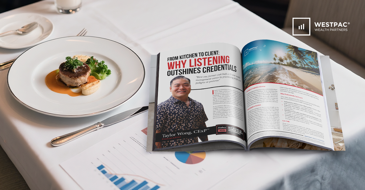 Taylor Wong in Forbes: From Kitchen To Client