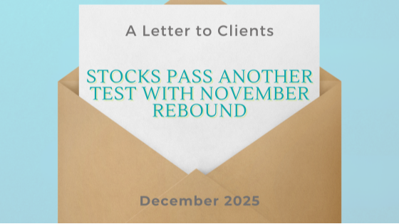 Stocks Pass Another Test With November Rebound
