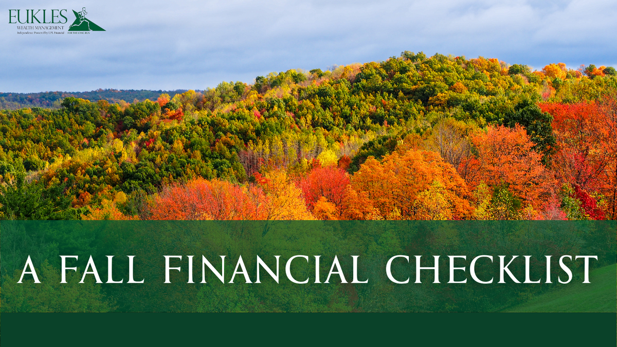 A Fall Financial Checklist