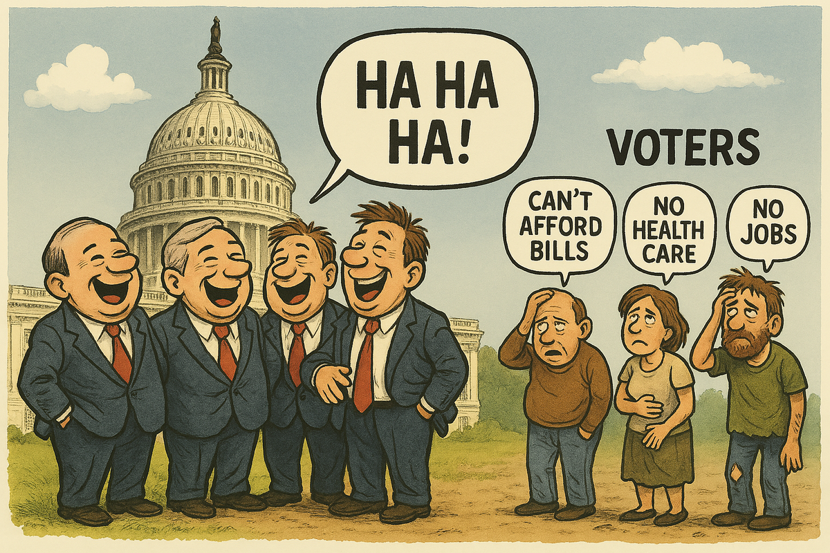 Congress Takes 43 Days Off, Accomplishes 25% of Their Job