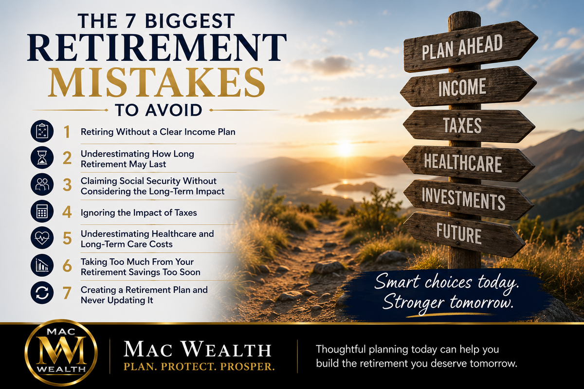 The 7 Biggest Retirement Mistakes to Avoid