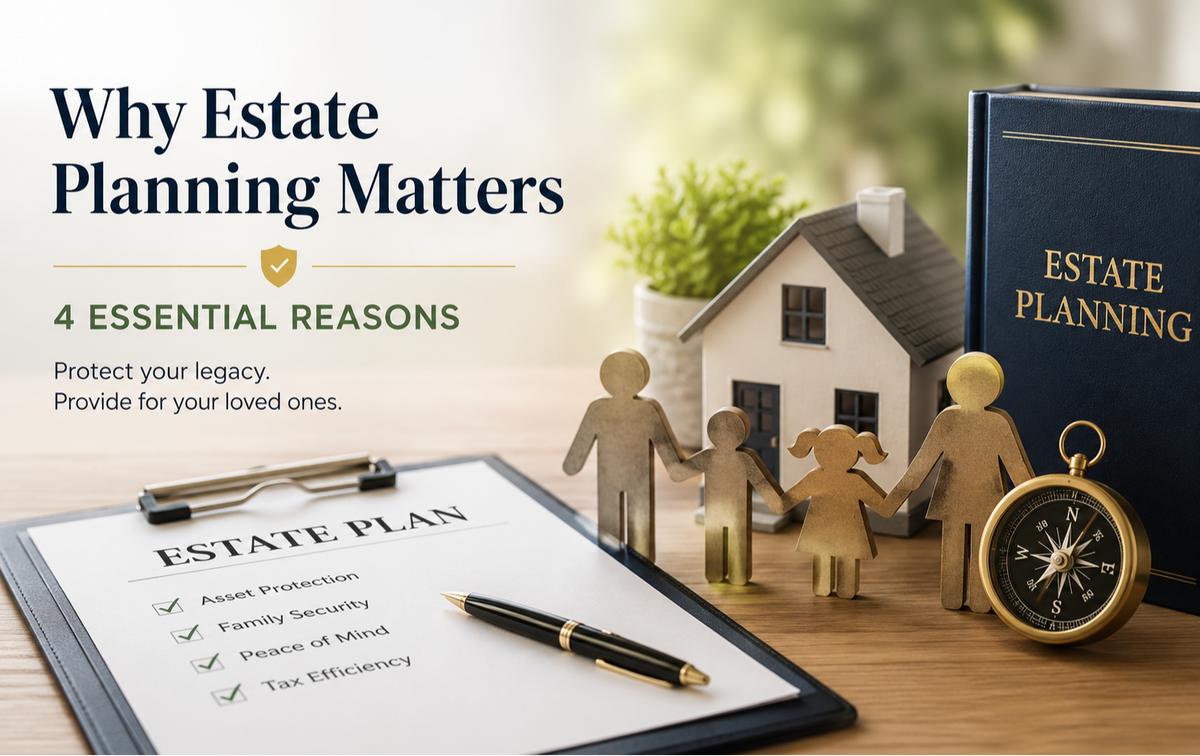 Why Estate Planning Matters: 4 Essential Reasons