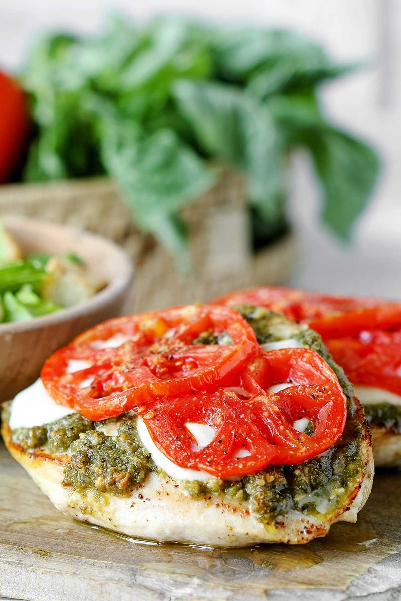 Chicken Pesto Bake