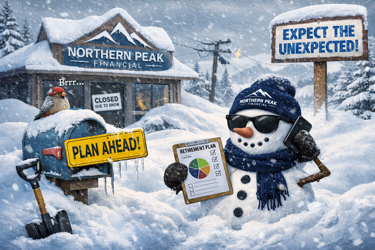 Plan for the Unexpected: What Getting Snowed In Taught Me About Financial Planning