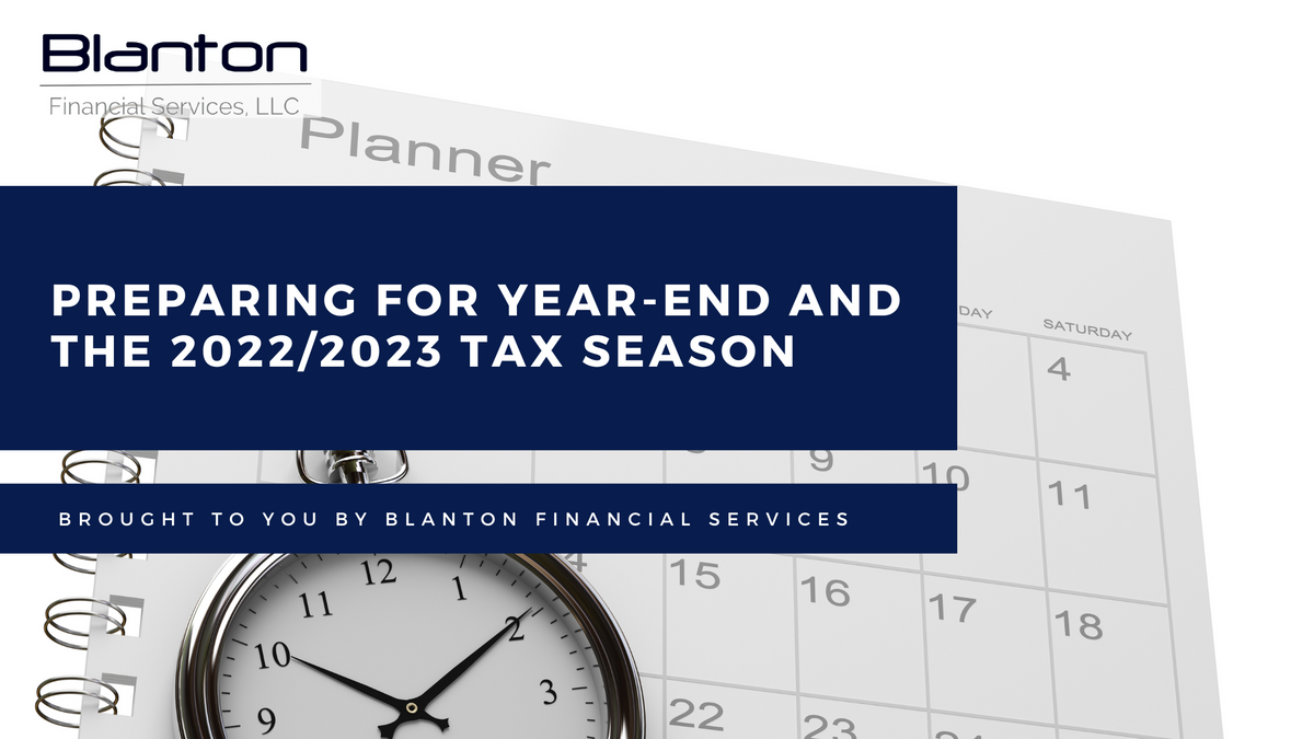 Preparing for Year-End and the 2022/2023 Tax Season