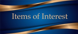 Items of Interest