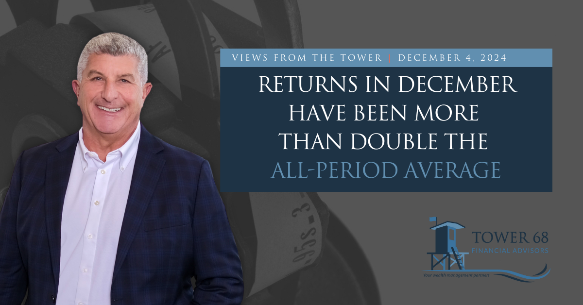 Returns in December Have Been More Than Double the All-Period Average