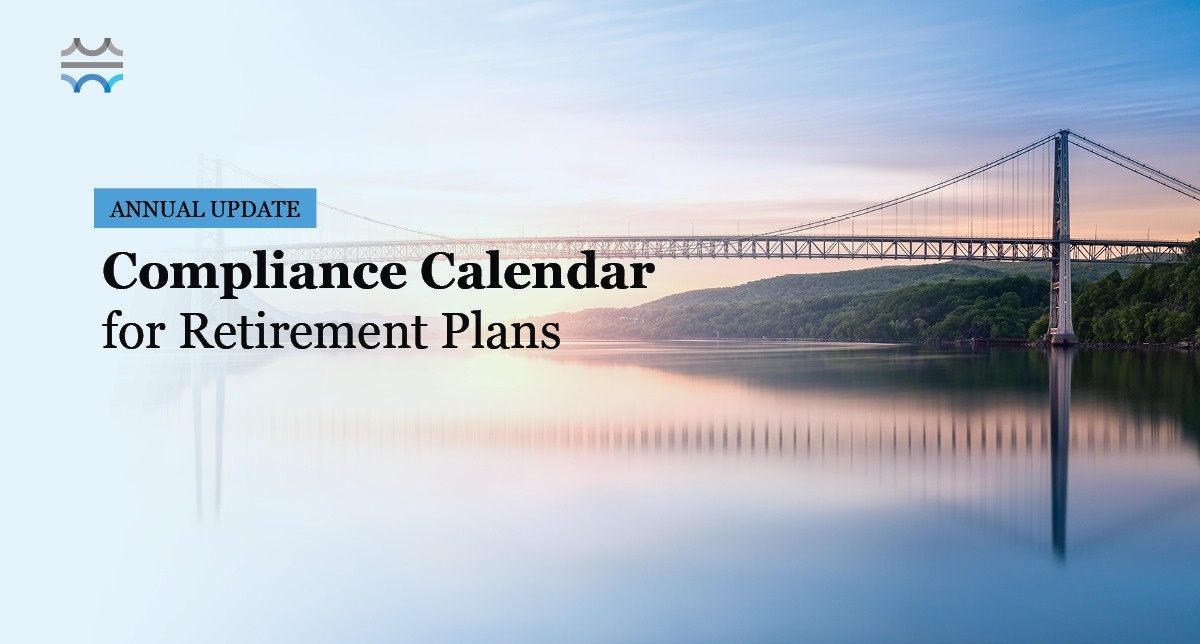 2026 Compliance Calendar