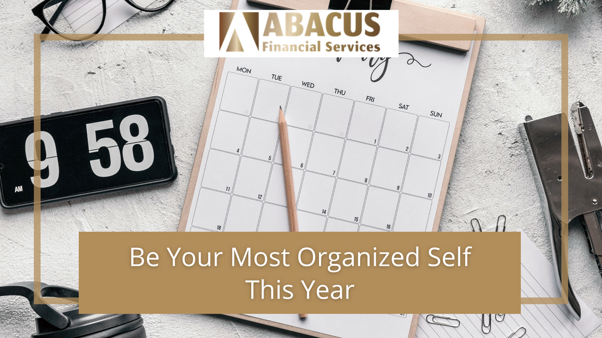 Be Your Most Organized Self This Year