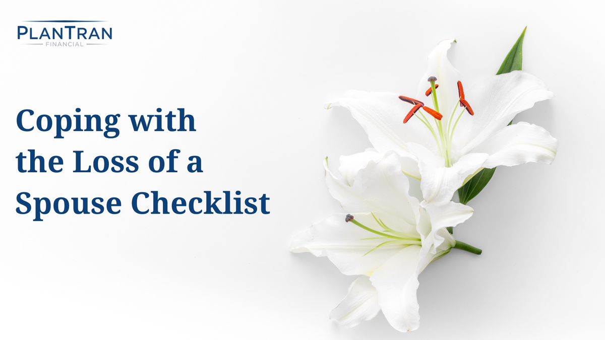 Coping with the Loss of a Spouse Checklist