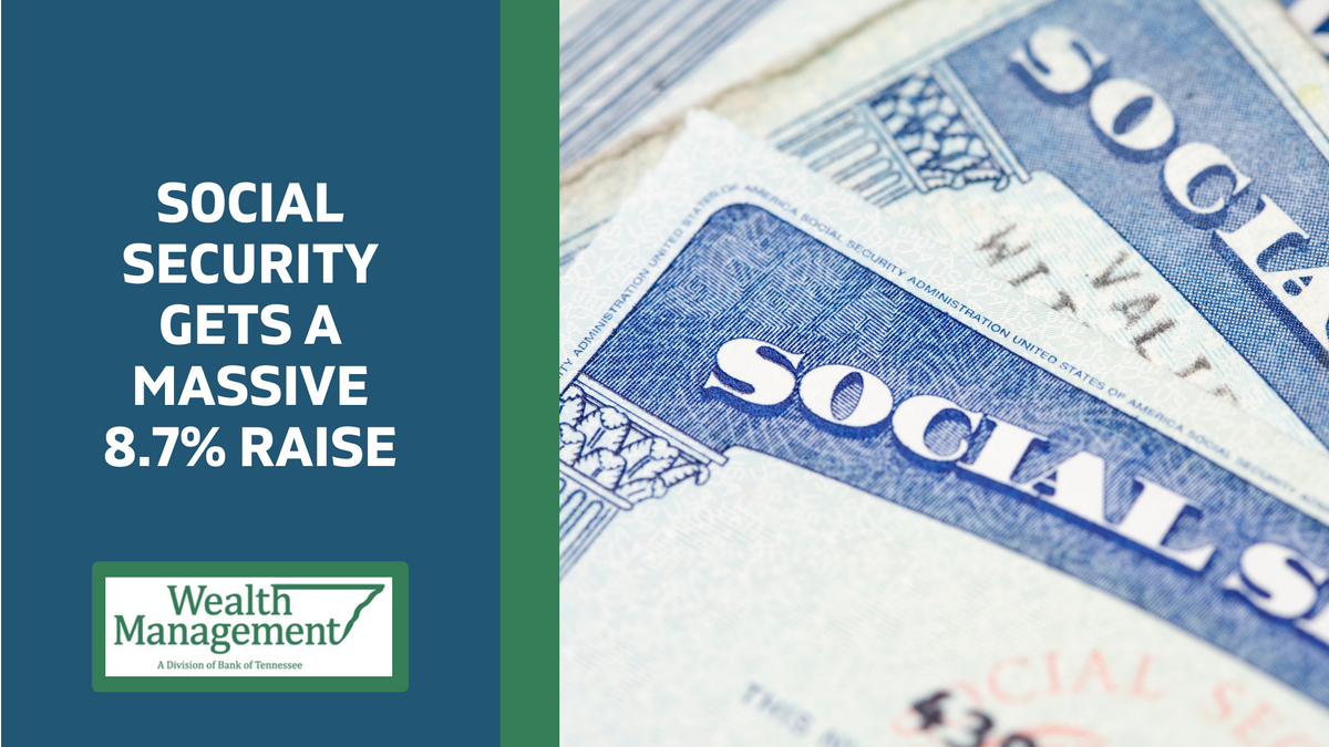 Social Security Gets a Massive 8.7% Raise