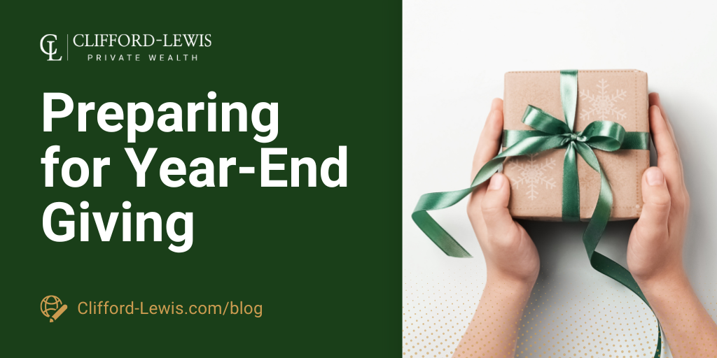 Preparing for Year-End Giving: A Thoughtful Approach to Philanthropy
