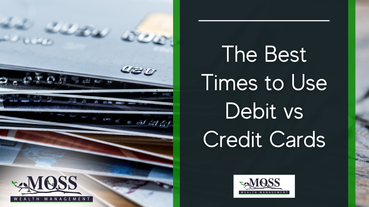 The Best Times to Use Debit vs. Credit Cards