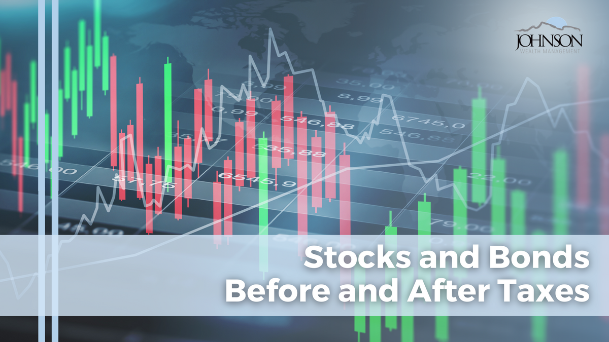 Stocks and Bonds Before and After Taxes