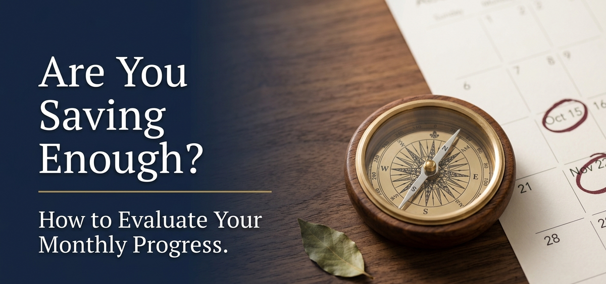 Are You Saving Enough Each Month? How to Evaluate Your Progress