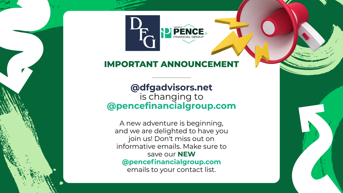Change is Good! | NEW PFG EMAIL ADDRESS