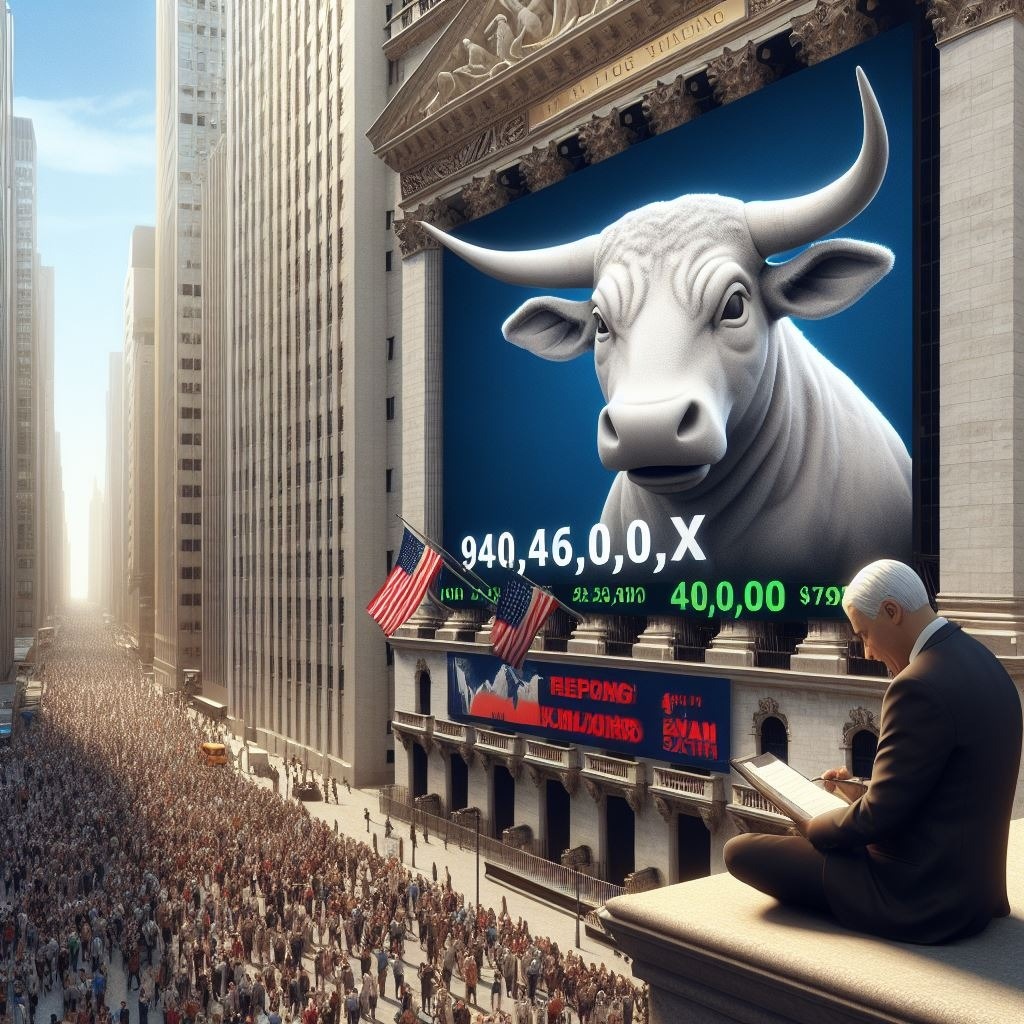 Indexes Hit New Highs as Dow hits 40,000.