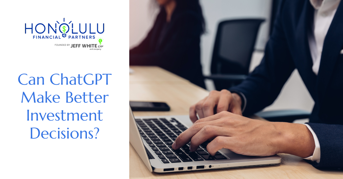 Can ChatGPT Make Better Investment Decisions?