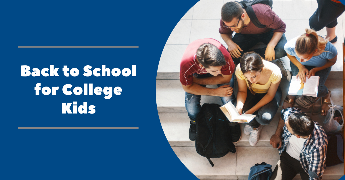 Back to School for College Kids
