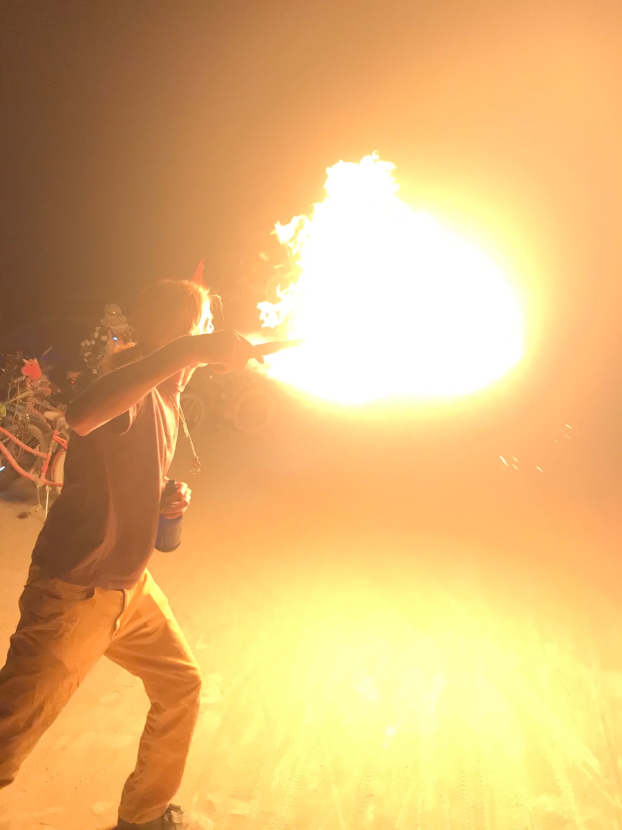 Playing with fire: Defense and offense