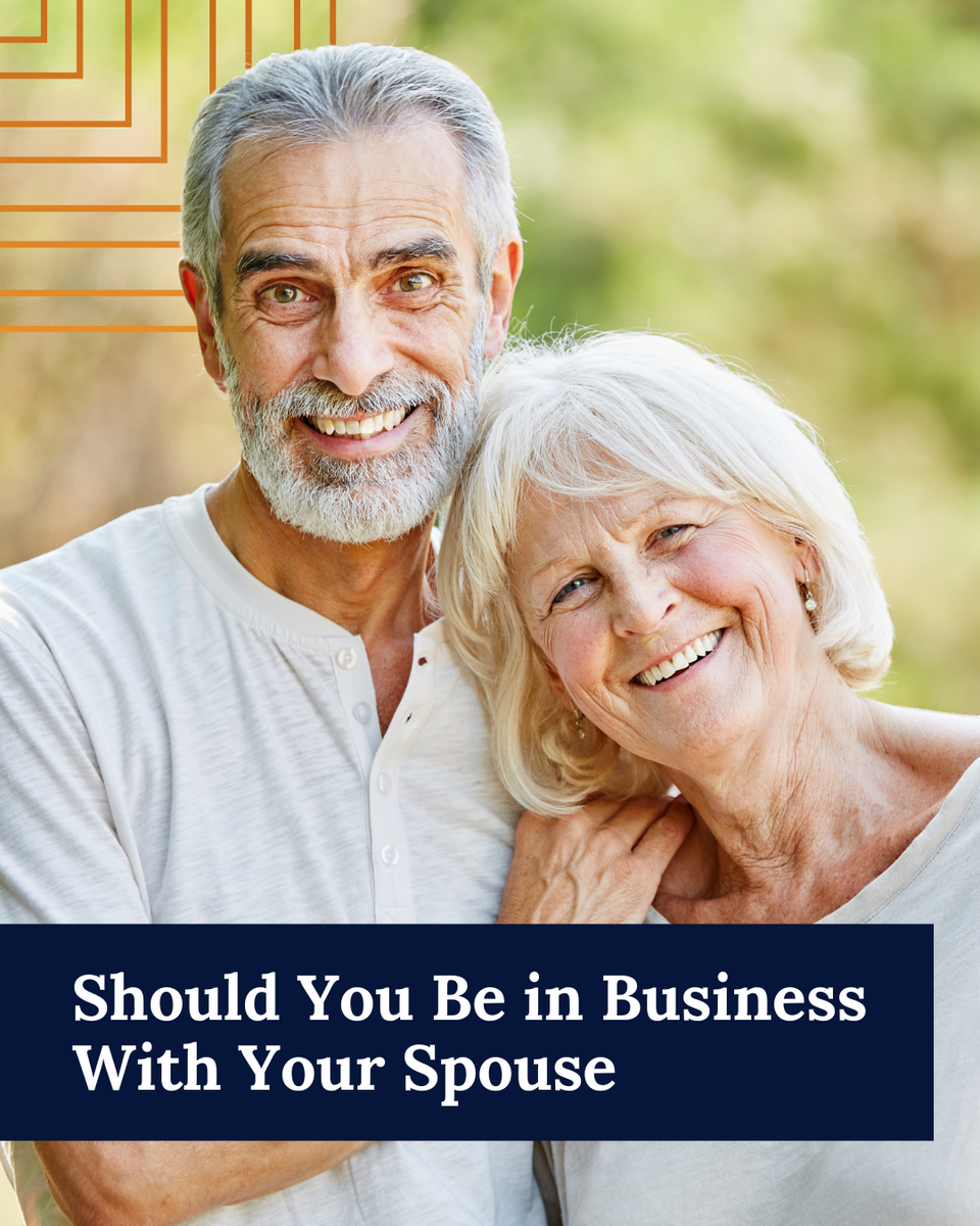 Should You Be in Business With Your Spouse?