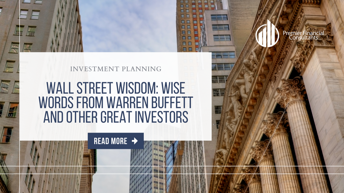Wall Street Wisdom: Wise Words from Warren Buffett and Other Great Investors