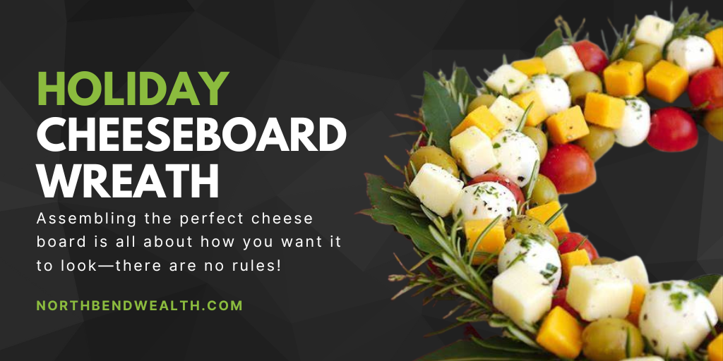 Holiday Cheeseboard Wreath