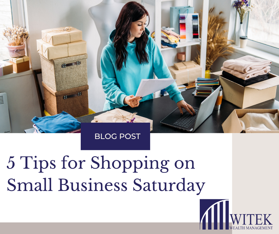 5 Tips for Shopping on Small Business Saturday