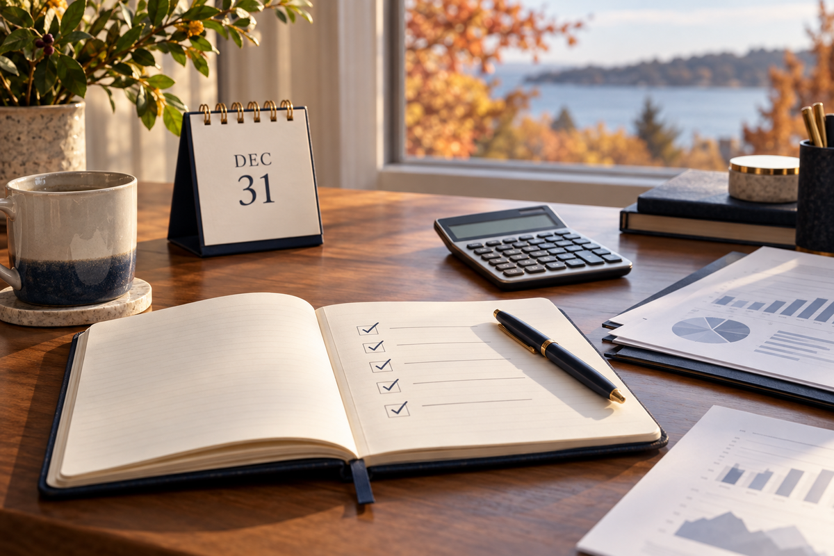 Your 2026 Year-End Checklist: Five Financial Moves Before December 31