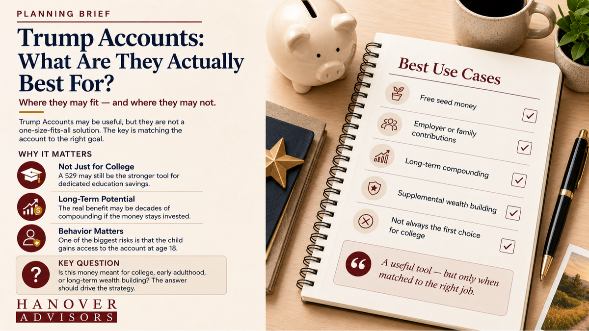 Trump Accounts Are Here. But What Is Their Best Use?