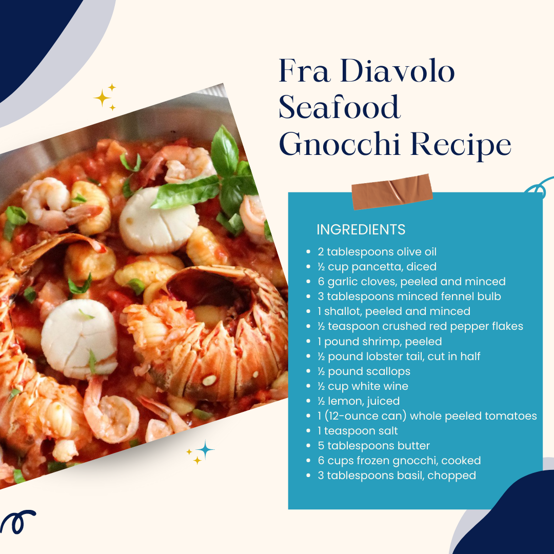 Fra Diavolo Seafood Gnocchi Recipe
