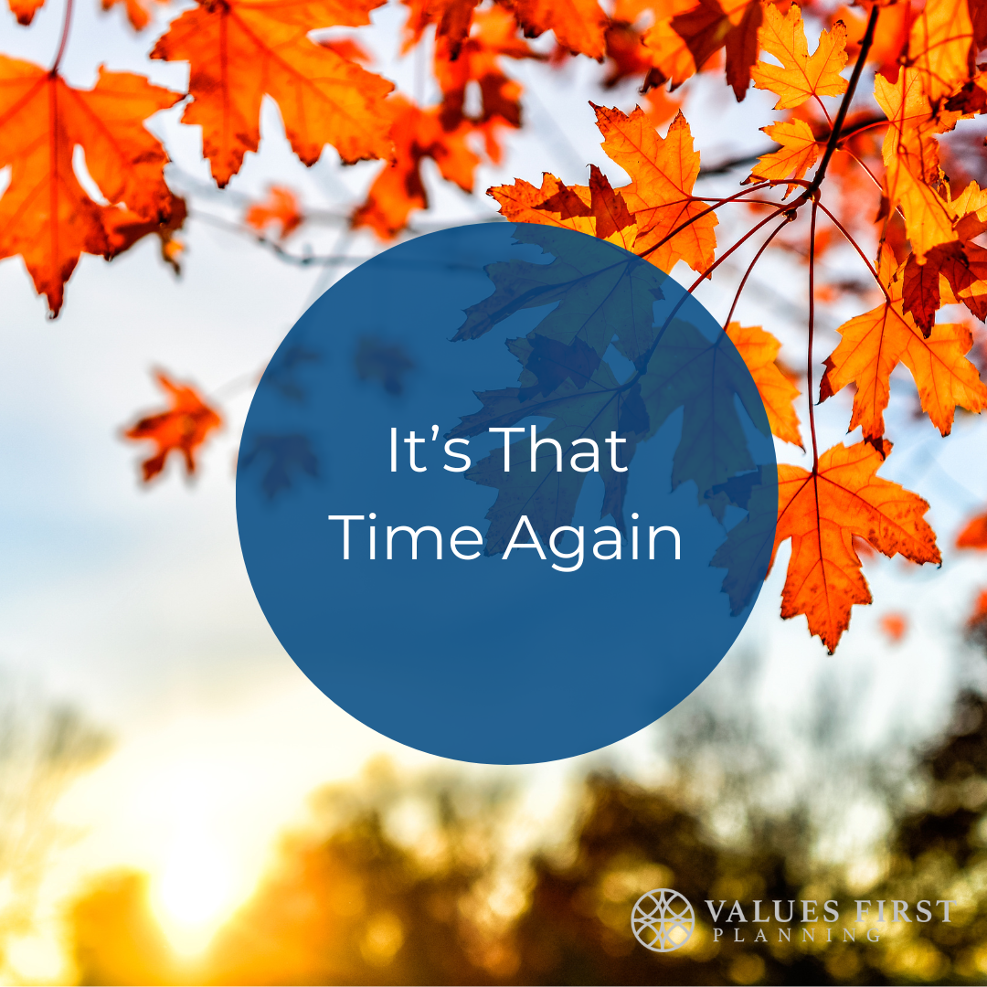 It's That Time Again