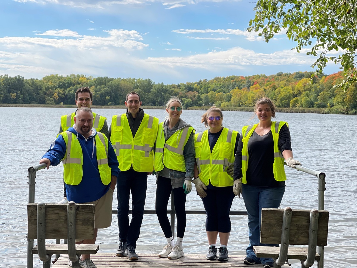 Fall Street and Park Cleanup