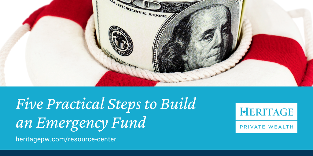 Five Practical Steps to Build an Emergency Fund
