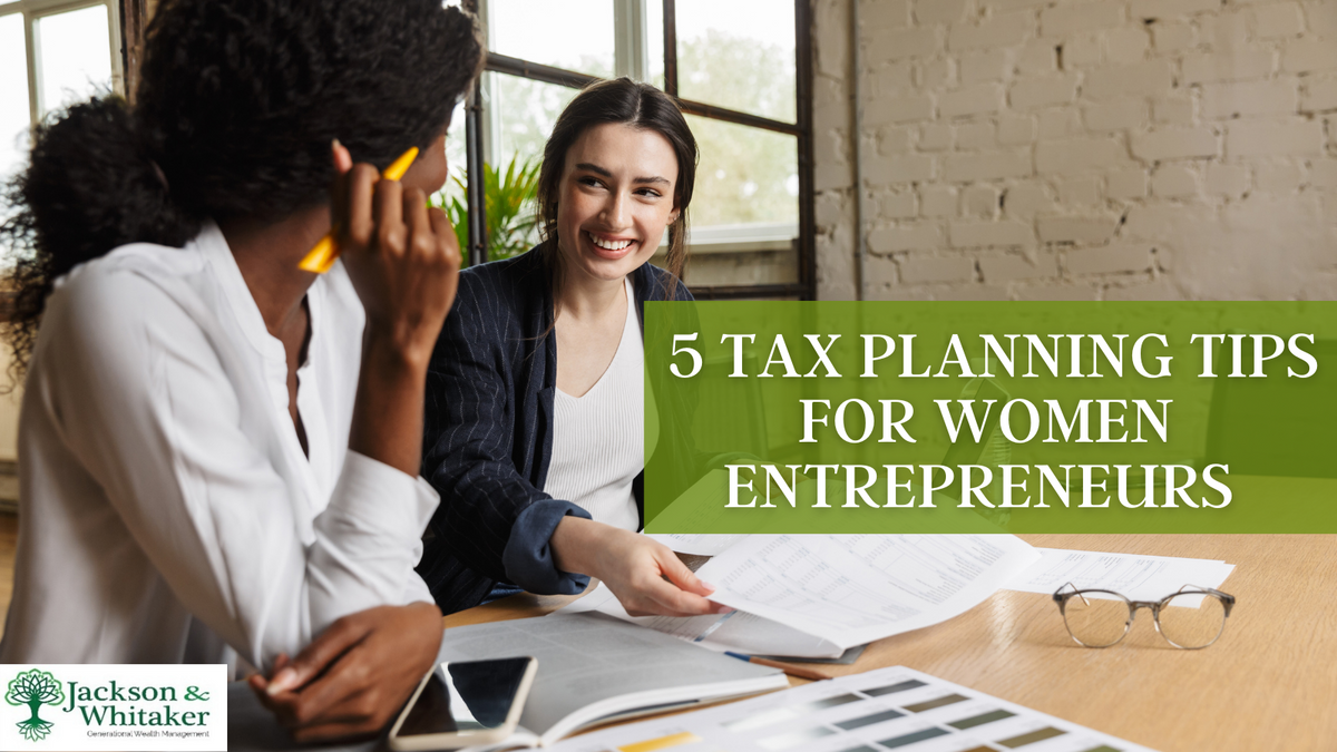 5 Tax Planning Tips for Women Entrepreneurs