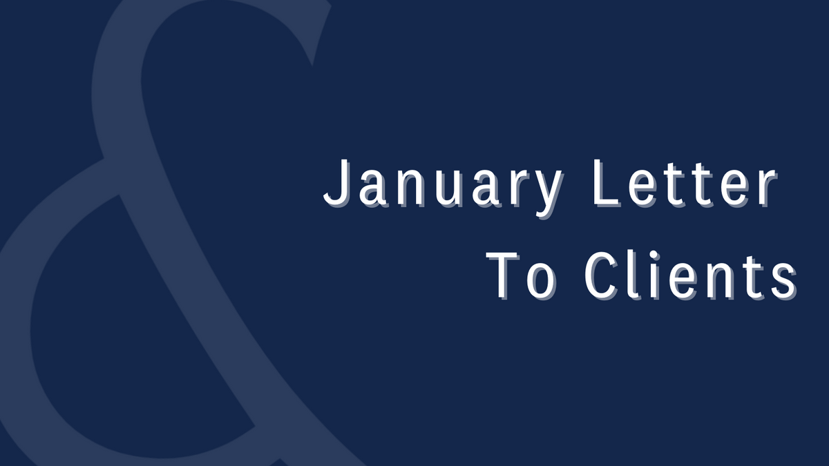 January Client Letter: New Beginnings in 2022