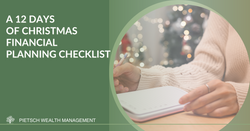A 12 Days of Christmas Financial Planning Checklist