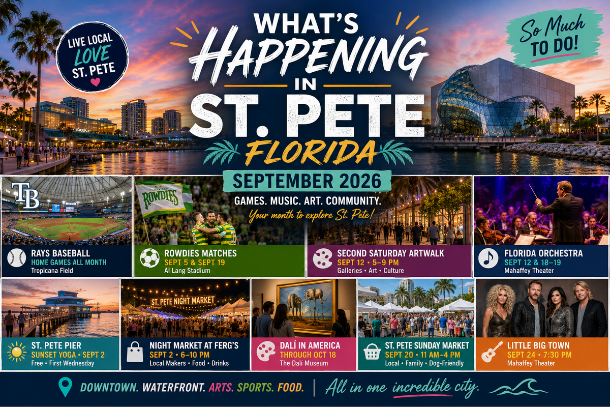 What’s Happening in St. Pete in September 2026? 10 Events & Things to Do