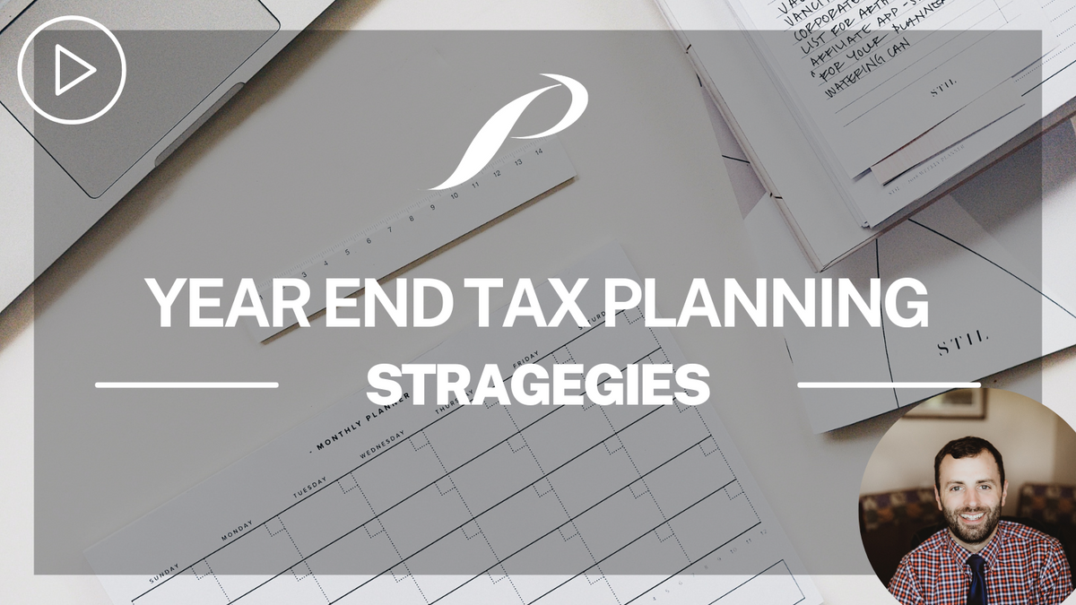 Year End Tax Planning Strategies
