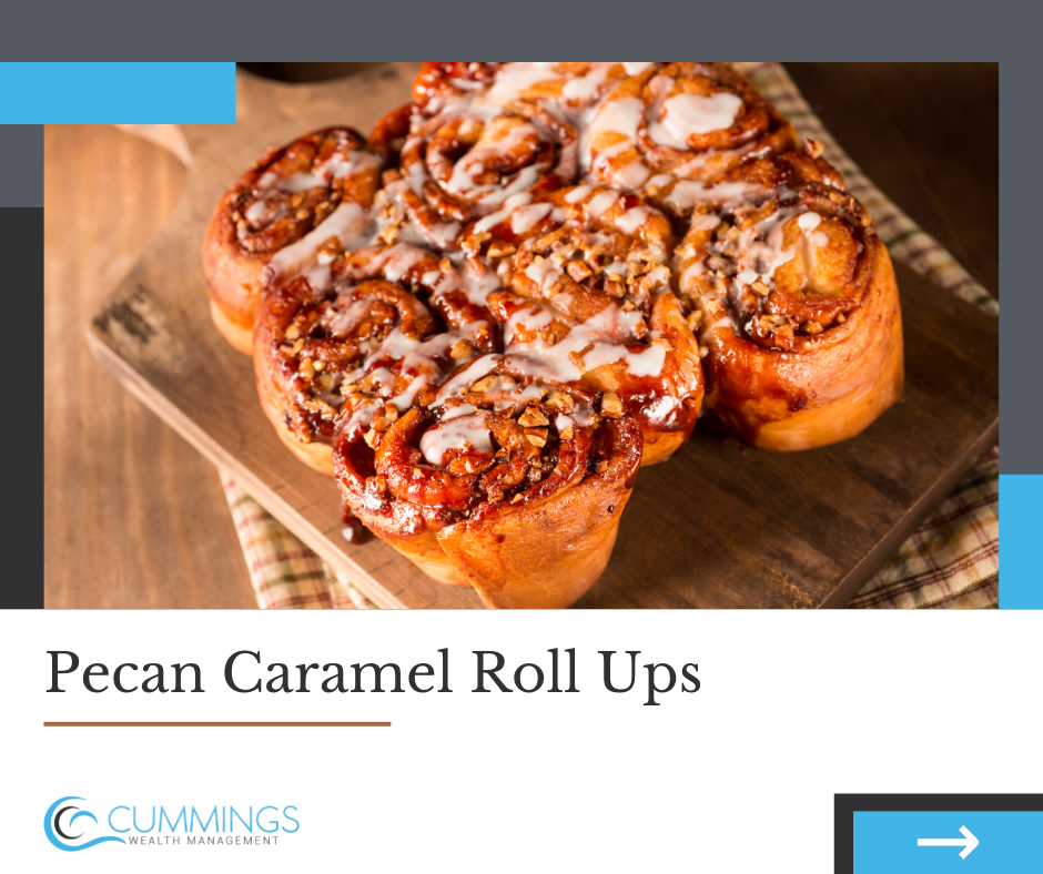 Pecan Caramel Roll Ups
