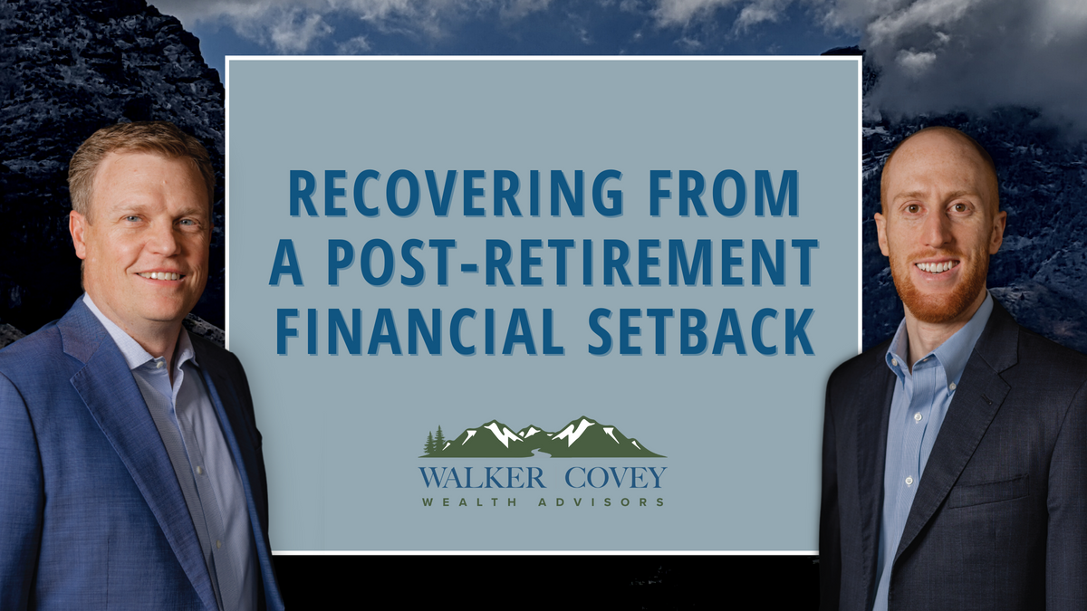 Recovering From a Post-Retirement Financial Setback