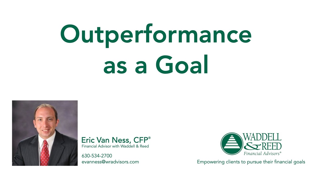 Video - Outperformance as a Goal