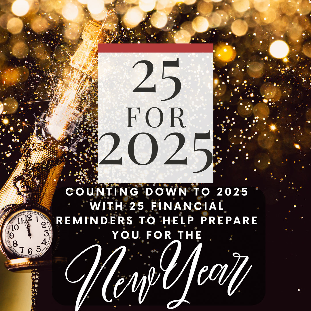 25 for 2025 - Financial Countdown to the New Year!