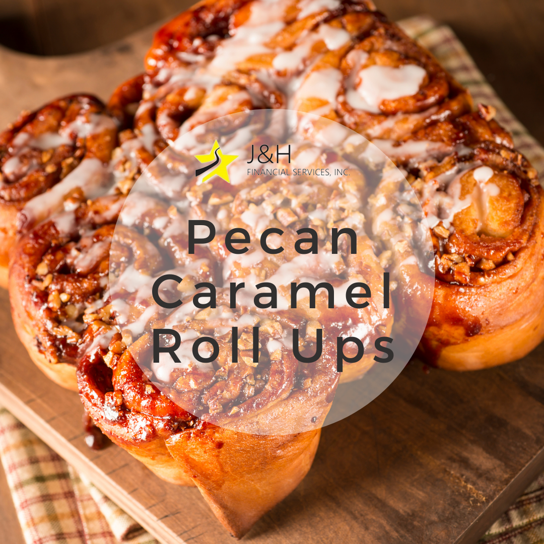 Pecan Caramel Roll Ups