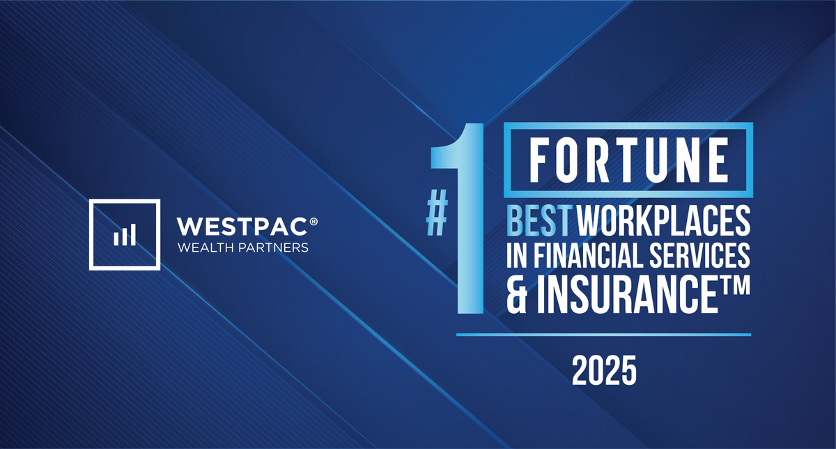 WestPac Ranked No. 1 on the 2025 Best Workplaces in Financial Services & Insurance™ List