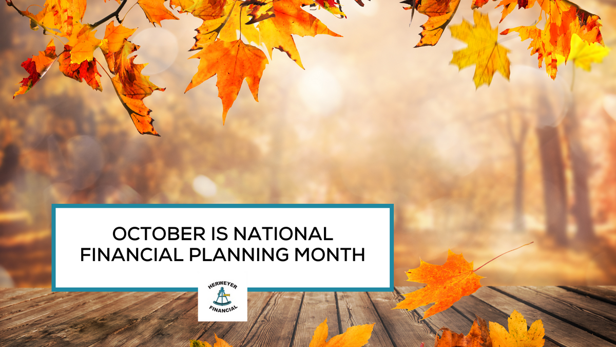 October is National Financial Planning Month