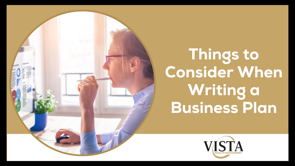 Things to Consider When Writing a Business Plan